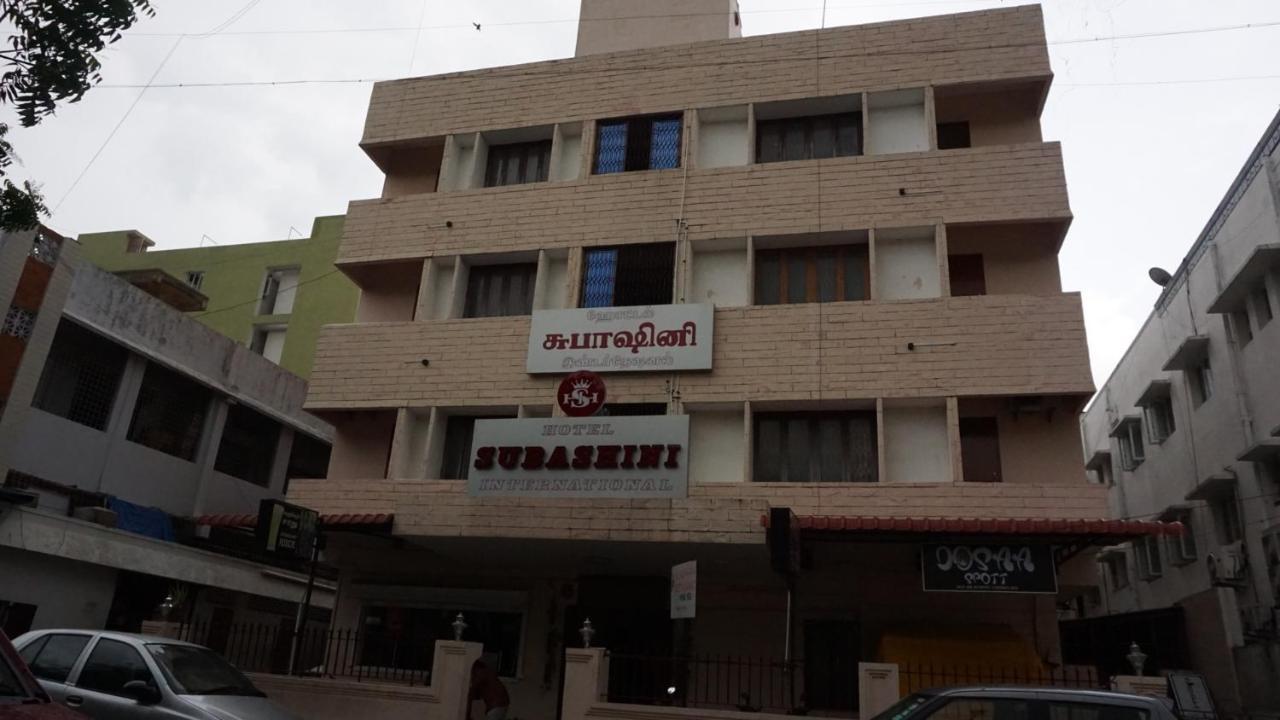 Hotel Subashini International Chennai Luaran gambar